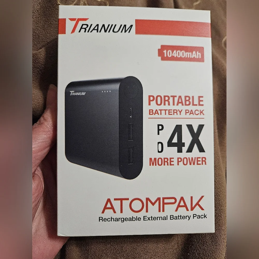 Black Portable Battery Pack